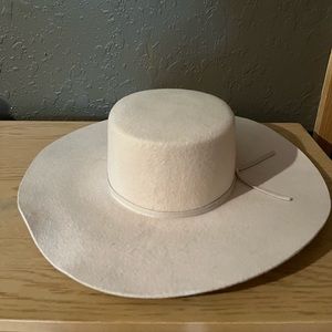 Brixton Cream Felt Hat